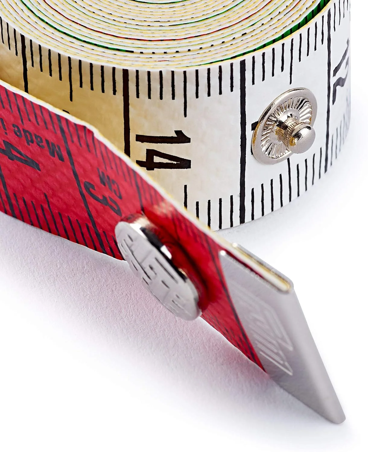 متر خیاطی 150 سانتی متری Prym مدل Color Plus با دکمه فشاری