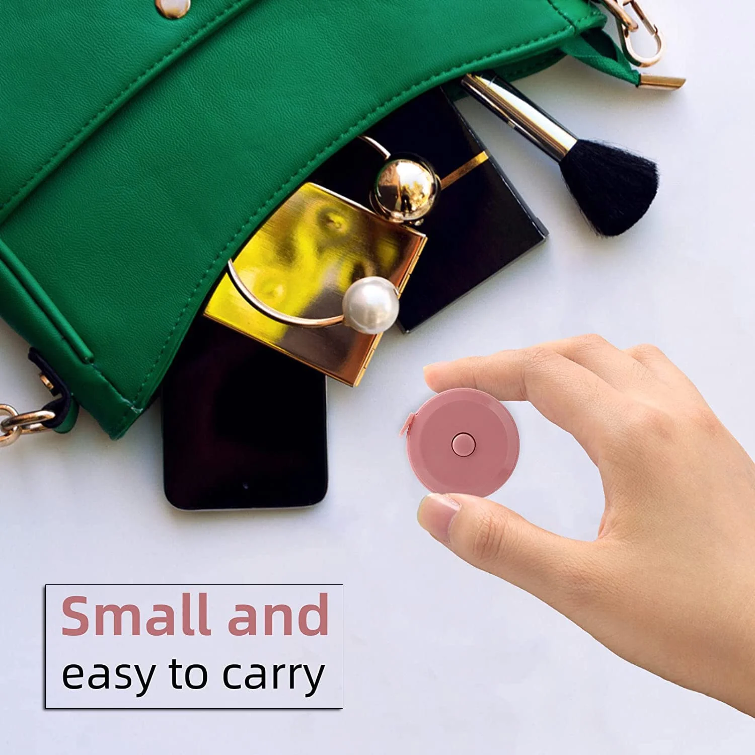 متر خیاطی پارچه ای جمع شونده ممتاز - مینی متر 200 سانتی متری، نوار اندازه گیری نرم خیاطی برای اندازه گیری بدن، جمع و جور و خوانا (رنگ های مختلف) متر خیاطی پارچه ای جمع شونده ممتاز - مینی متر 200 سانتی متری، نوار اندازه گیری نرم خیاطی برای اندازه گیری بدن، جمع و جور و خوانا (رنگ های مختلف)