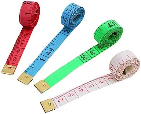 متر خیاطی حرفه ای Ofixo، 6 عددی، اندازه گیری دقیق، طول 150 سانتی متر/60 اینچ، رنگ تصادفی متر خیاطی حرفه ای Ofixo، 6 عددی، اندازه گیری دقیق، طول 150 سانتی متر/60 اینچ، رنگ تصادفی