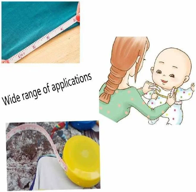 متر خیاطی نرم پورتال AE، متر اندازه گیری بدن، مناسب برای تناسب اندام و خیاطی سفارشی، مناسب برای اندازه گیری دور سینه خانواده تا 150 سانتی متر، بسته 1 عددی