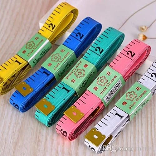 نوار اندازه گیری خیاطی Pmw (60 اینچ، 5 در 1.5 متر) نوار اندازه گیری خیاطی Pmw (60 اینچ، 5 در 1.5 متر)