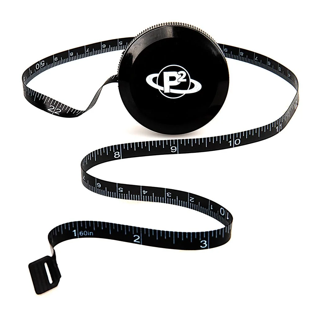 متر نواری دو طرفه انعطاف پذیر پاراکورد پلنت - 60 اینچ (1.5 متر) متر فایبرگلاس - واحدهای استاندارد و متریک