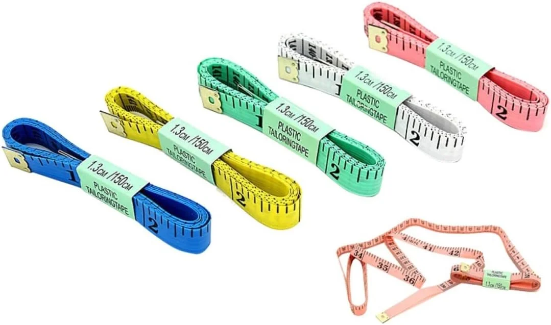 48 عدد پلاستیک گیج اندازه گیری رول خط کش خیاطی خط کش نوار اندازه گیری هدیه کوچک خط کش نرم ابزار اندازه گیری