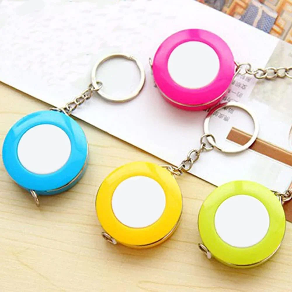 متر خیاطی 150 سانتی متری پارا هیر، متر نواری جمع شونده کوچک 60 اینچی برای اندازه گیری بدن، خیاطی و پارچه با دکمه فشاری