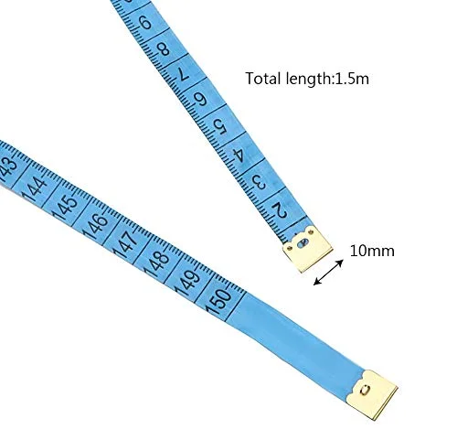 متر خیاطی OFIXO ابزار خیاطی سانتی متر/اینچ اندازه گیری لباس خط کش اندازه گیری سایز سینه باسن کمر استاندارد