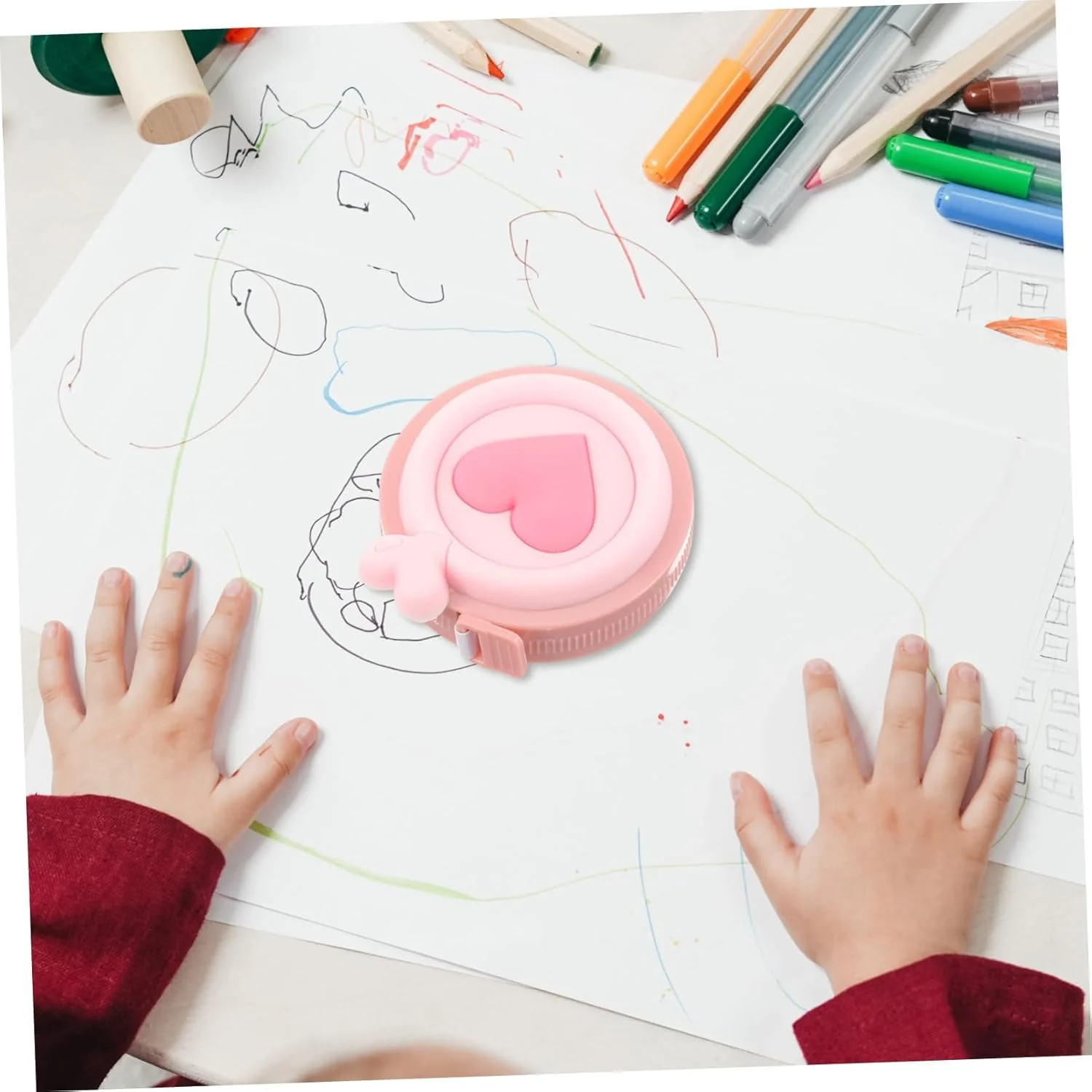 ست 3 عددی متر نواری جمع شونده - مترهای اندازه گیری بدن با رنگ های متنوع، ابزار اندازه گیری خیاطی قابل حمل برای پارچه، خانه، دفتر و مدرسه (مقیاس دوگانه با خوانایی آسان)