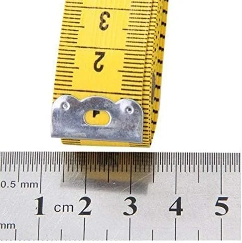 متر خیاطی 1.5 متری OFIXO، نوار اندازه گیری نرم و مسطح، سانتی متر، متر، نوار اندازه گیری خیاطی