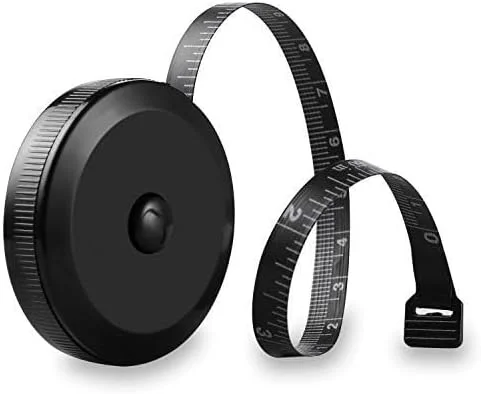 متر خیاطی نرم MOMENT، یک بسته، 150 سانتی‌متر، جمع‌شونده، مناسب اندازه‌گیری بدن، پارچه، خیاطی، پارچه بافی، صنایع دستی، اندازه‌گیری کاهش وزن، جمع‌شونده، مشکی، دو طرفه، اندازه‌گیری بدن