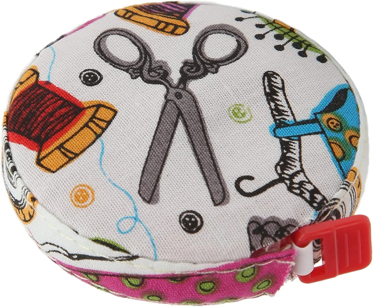 متر نواری بدن، متر نواری نرم کوچک قابل حمل با دقت بالا برای اندازه گیری بدن برای خیاطی (نخ سوزنی رنگی با خط کش پارچه ای) متر نواری بدن، متر نواری نرم کوچک قابل حمل با دقت بالا برای اندازه گیری بدن برای خیاطی (نخ سوزنی رنگی با خط کش پارچه ای)