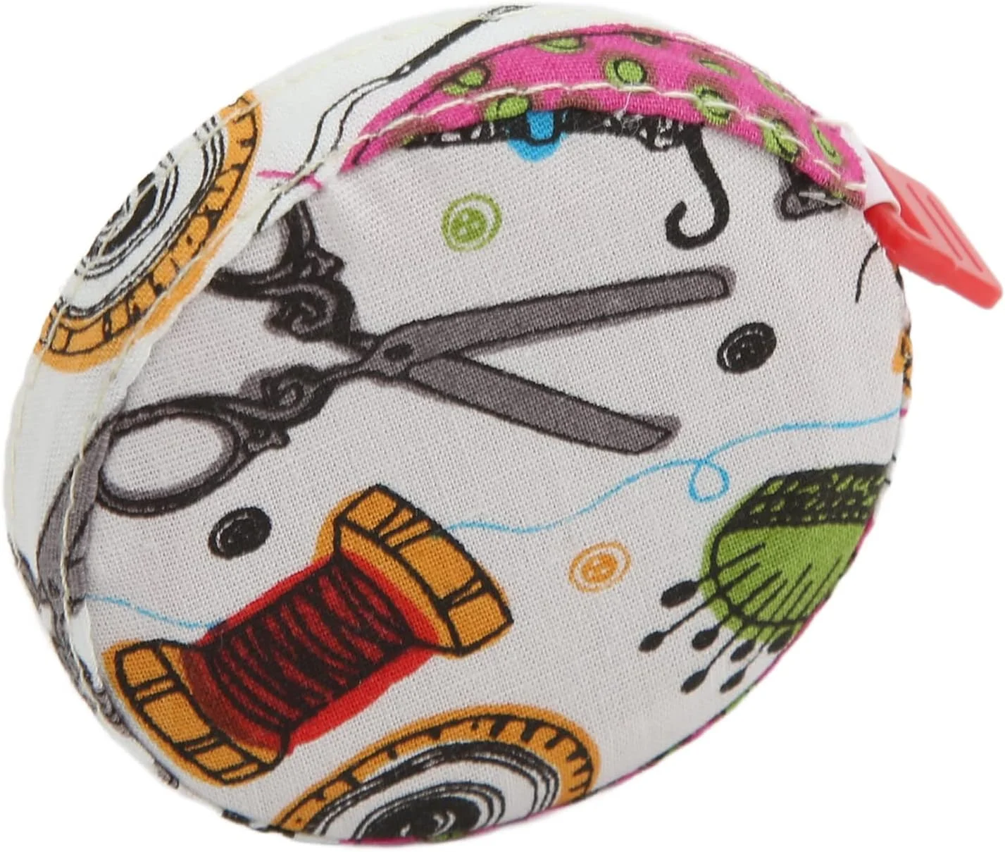 متر نواری بدن، متر نواری نرم کوچک قابل حمل با دقت بالا برای اندازه گیری بدن برای خیاطی (نخ سوزنی رنگی با خط کش پارچه ای) متر نواری بدن، متر نواری نرم کوچک قابل حمل با دقت بالا برای اندازه گیری بدن برای خیاطی (نخ سوزنی رنگی با خط کش پارچه ای)