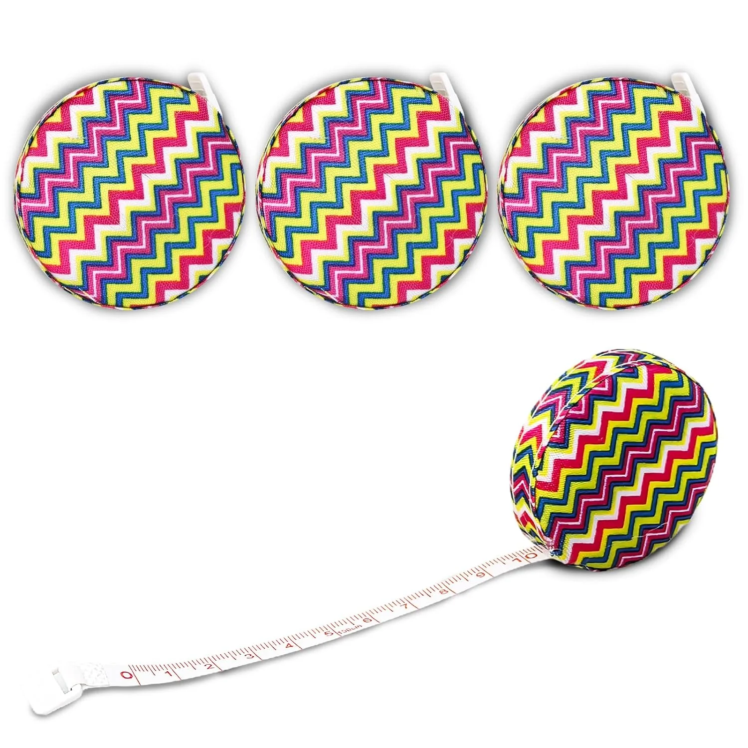 بسته 4 عددی متر خیاطی، نوار اندازه گیری برای خیاطی پارچه بدن، بافتنی، کاهش وزن، اندازه گیری های جمع شونده، 60 اینچ 1.5 متری، خط کش نوار دو طرفه کوچک و انعطاف پذیر با دکمه فشاری B بسته 4 عددی متر خیاطی، نوار اندازه گیری برای خیاطی پارچه بدن، بافتنی، کاهش وزن، اندازه گیری های جمع شونده، 60 اینچ 1.5 متری، خط کش نوار دو طرفه کوچک و انعطاف پذیر با دکمه فشاری B