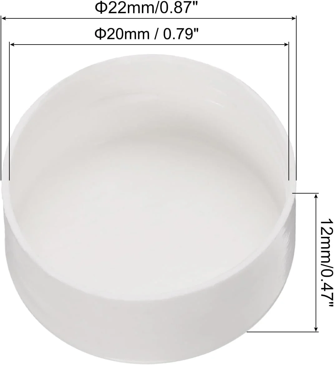 درب پوش لوله PVC سورسیینگ مپ، درپوش داخلی لوله PVC 20 میلی متری، پلاگ های گرد برای شیلنگ، مجرای برق، بسته 60 عددی درب پوش لوله PVC سورسیینگ مپ، درپوش داخلی لوله PVC 20 میلی متری، پلاگ های گرد برای شیلنگ، مجرای برق، بسته 60 عددی