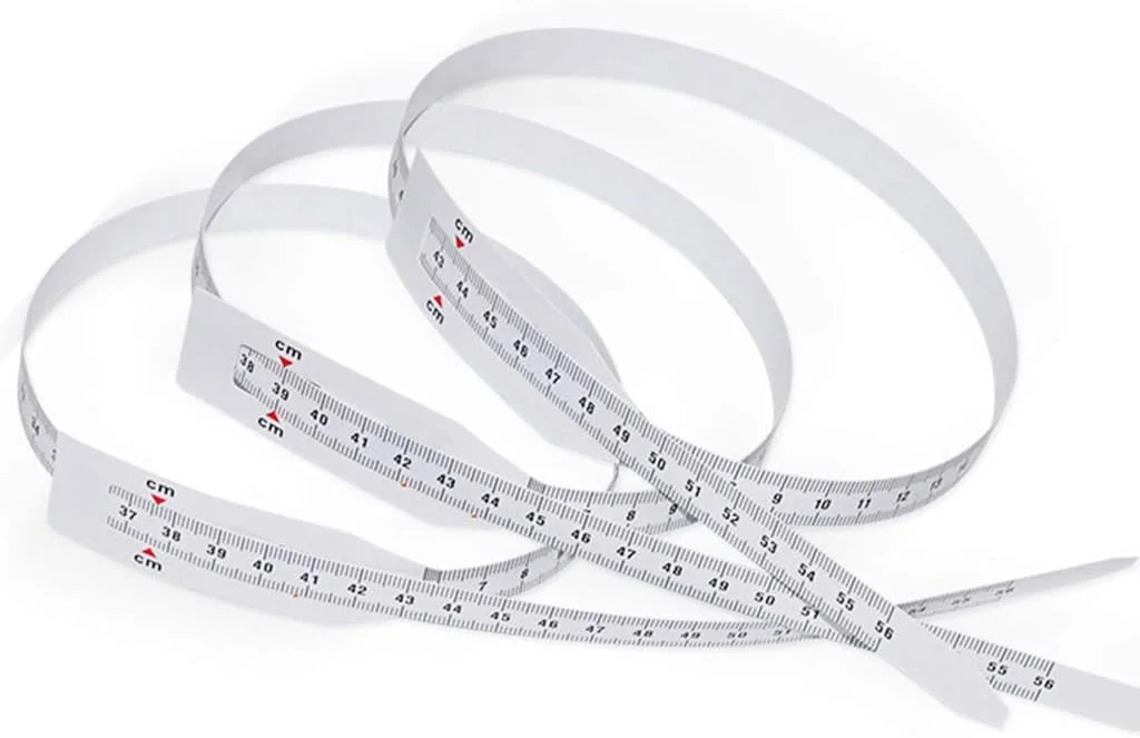 3 عدد نوار اندازه گیری دور سر 56 سانتی متری، خط کش اندازه گیری دور سر نوزاد برای لوازم جانبی کودکان