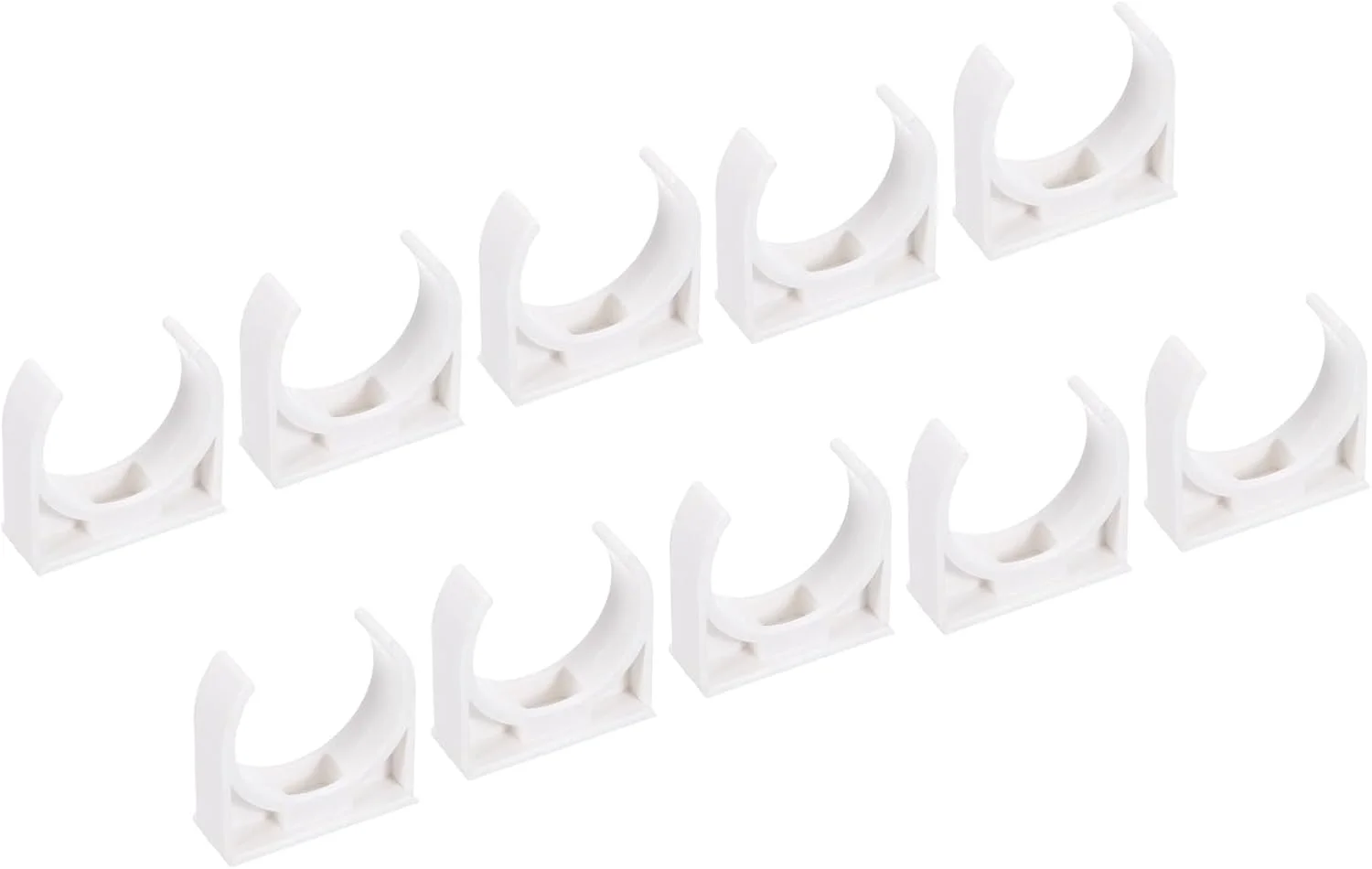 گیره بست لوله PVC نوع U سورسینگ مپ، 10 عددی، اتصالات گیره ای، قطر داخلی 32 میلی متر، اتصال سریع سفید رنگ برای شلنگ، لوله برق، مناسب برای منزل گیره بست لوله PVC نوع U سورسینگ مپ، 10 عددی، اتصالات گیره ای، قطر داخلی 32 میلی متر، اتصال سریع سفید رنگ برای شلنگ، لوله برق، مناسب برای منزل