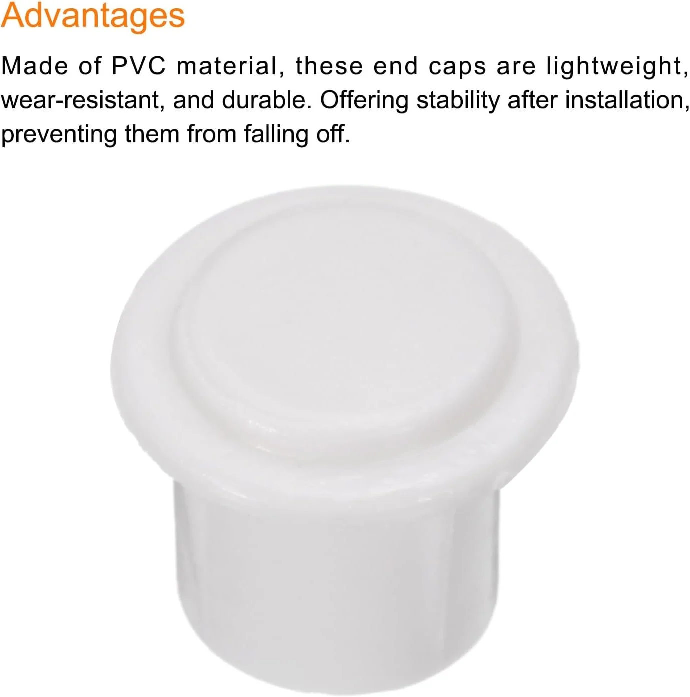 دریچه های داخلی لوله PVC سورسیینگ مپ، درپوش های داخلی لوله 16 میلی متری، درپوش های گرد برای شیلنگ، لوله برق، بسته 40 عددی دریچه های داخلی لوله PVC سورسیینگ مپ، درپوش های داخلی لوله 16 میلی متری، درپوش های گرد برای شیلنگ، لوله برق، بسته 40 عددی