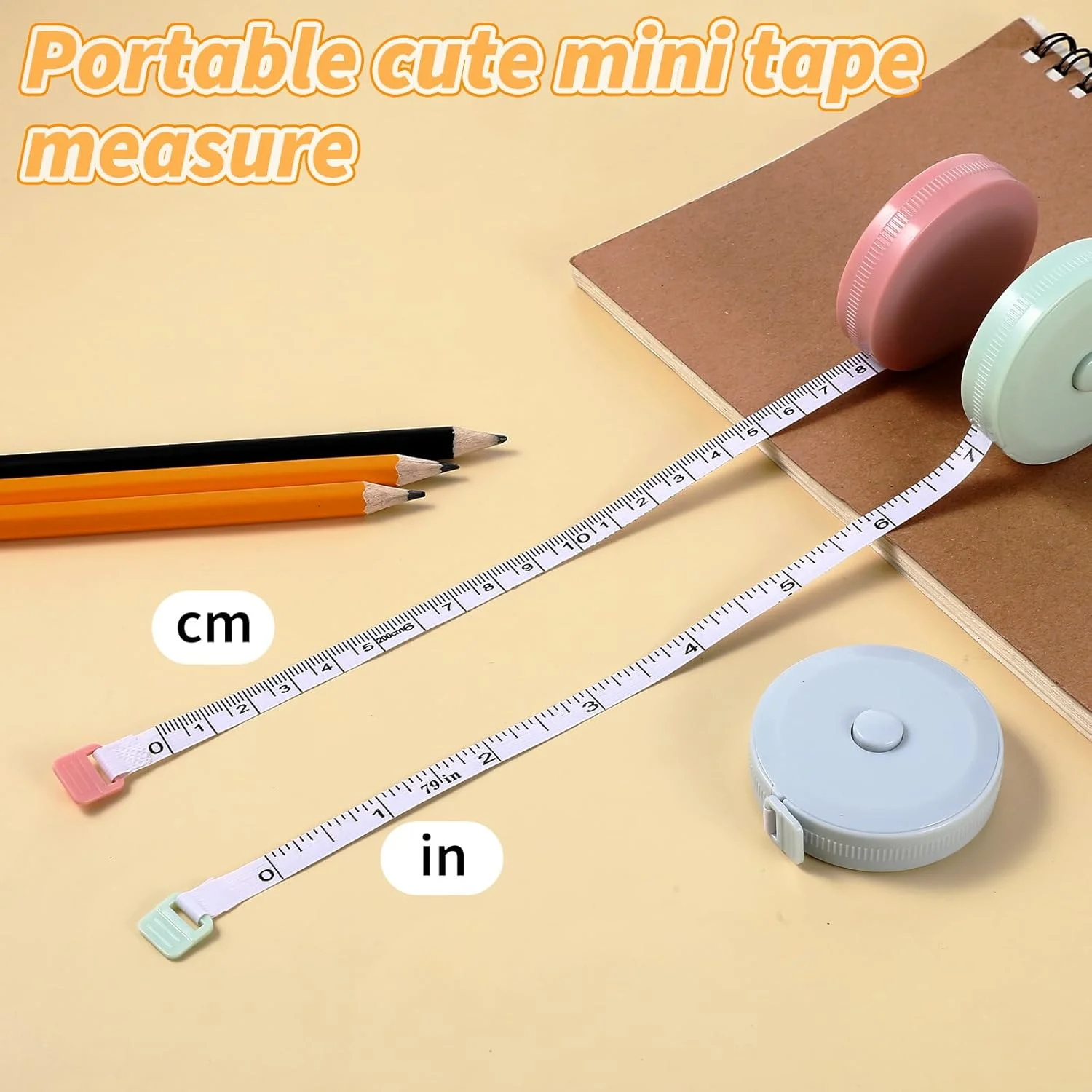 بسته 3 عددی متر نواری، متر خیاطی جمع شونده برای بدن 2 متری، متر نرم دو طرفه، خط کش انعطاف پذیر کوچک دکمه فشاری دو طرفه (آبی ماکارون، صورتی، سبز) بسته 3 عددی متر نواری، متر خیاطی جمع شونده برای بدن 2 متری، متر نرم دو طرفه، خط کش انعطاف پذیر کوچک دکمه فشاری دو طرفه (آبی ماکارون، صورتی، سبز)