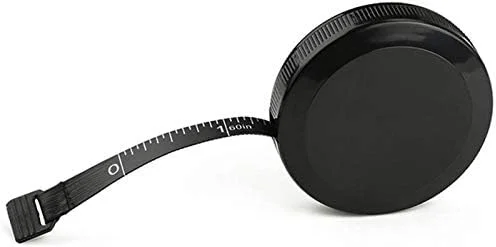 1 عدد متر خیاطی مشکی 1.5 متری/60 اینچی دو طرفه جمع شونده ابزار مینی خودکار خیاطی متر ABS انعطاف پذیر داغ 6JC83 1 عدد متر خیاطی مشکی 1.5 متری/60 اینچی دو طرفه جمع شونده ابزار مینی خودکار خیاطی متر ABS انعطاف پذیر داغ 6JC83