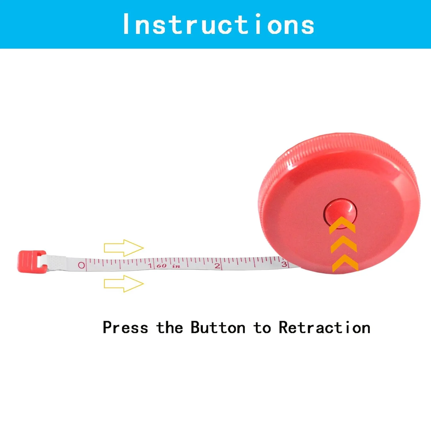 متر نواری جمع شونده، متر خیاطی پارچه ای، 150 سانتی متر/60 اینچ - متر خیاطی کوچک برای صنایع دستی، پرستاری، مسافرت 3 عددی (قرمز) متر نواری جمع شونده، متر خیاطی پارچه ای، 150 سانتی متر/60 اینچ - متر خیاطی کوچک برای صنایع دستی، پرستاری، مسافرت 3 عددی (قرمز)