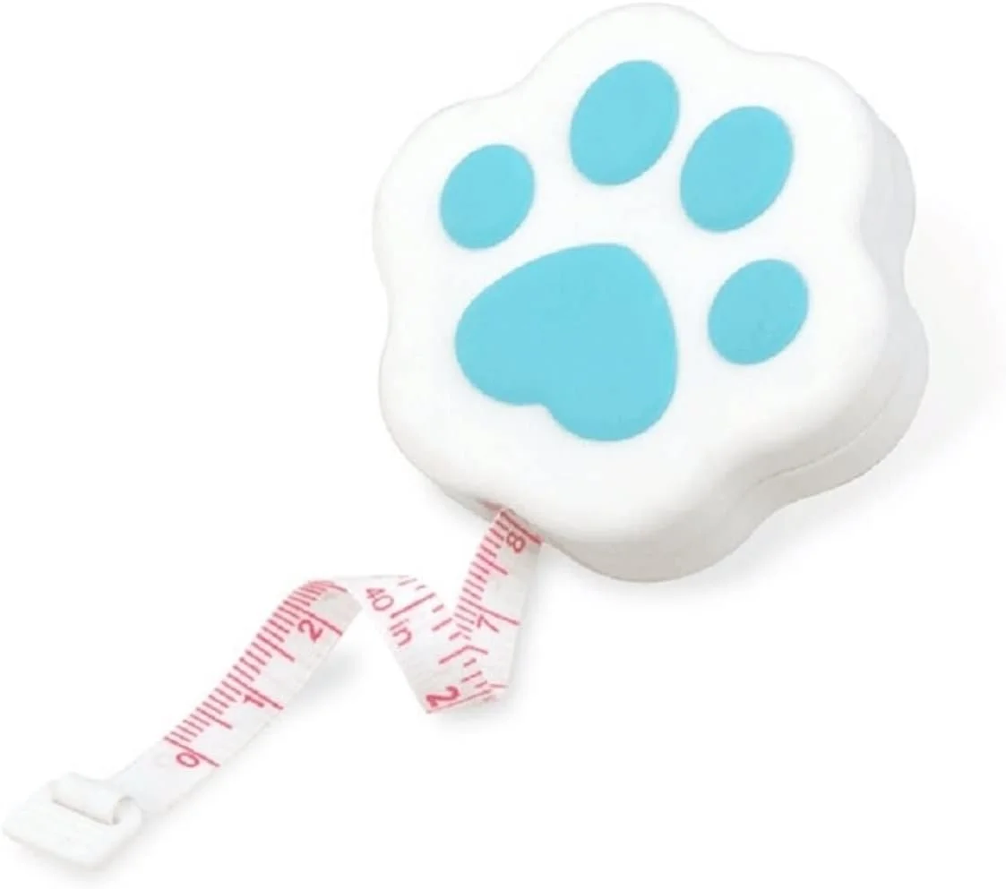 متر نواری، متر اندازه گیری جمع شونده کوچک طرح پنجه گربه ای با دکمه فشاری برای خیاطی متر نواری، متر اندازه گیری جمع شونده کوچک طرح پنجه گربه ای با دکمه فشاری برای خیاطی