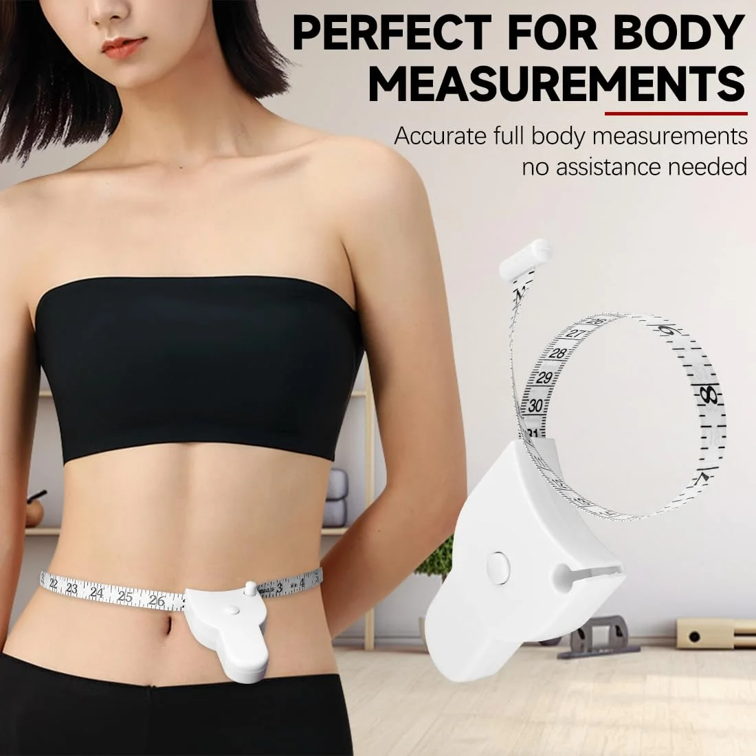 متر خیاطی نرم نواری جمع شونده برای اندازه گیری بدن، پارچه، خیاطی، بافتنی یا محیط اشیاء دور کمر، باسن، سینه، بازوها، خط کش های دو طرفه (سفید 150 سانتی متر/60 اینچ) متر خیاطی نرم نواری جمع شونده برای اندازه گیری بدن، پارچه، خیاطی، بافتنی یا محیط اشیاء دور کمر، باسن، سینه، بازوها، خط کش های دو طرفه (سفید 150 سانتی متر/60 اینچ)