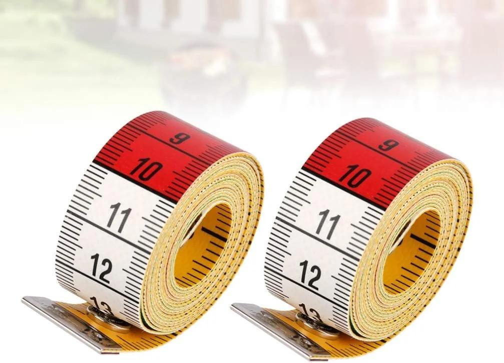 2 عدد متر نواری نرم، قابل حمل، انعطاف پذیر، ابزار اندازه گیری دقیق برای خیاطی و صنایع دستی 2 عدد متر نواری نرم، قابل حمل، انعطاف پذیر، ابزار اندازه گیری دقیق برای خیاطی و صنایع دستی