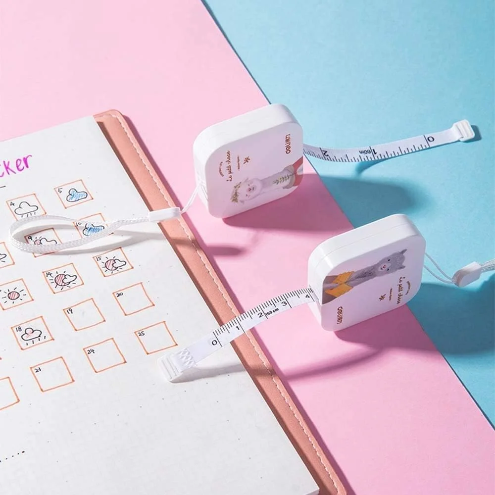 متر نواری 150 سانتیمتری/60 اینچی قابل حمل با روکش پارچهای، مناسب خیاطی، ابزار و لوازم جانبی خیاطی 6JC83 (رنگ: خاکستری) متر نواری 150 سانتیمتری/60 اینچی قابل حمل با روکش پارچهای، مناسب خیاطی، ابزار و لوازم جانبی خیاطی 6JC83 (رنگ: خاکستری)