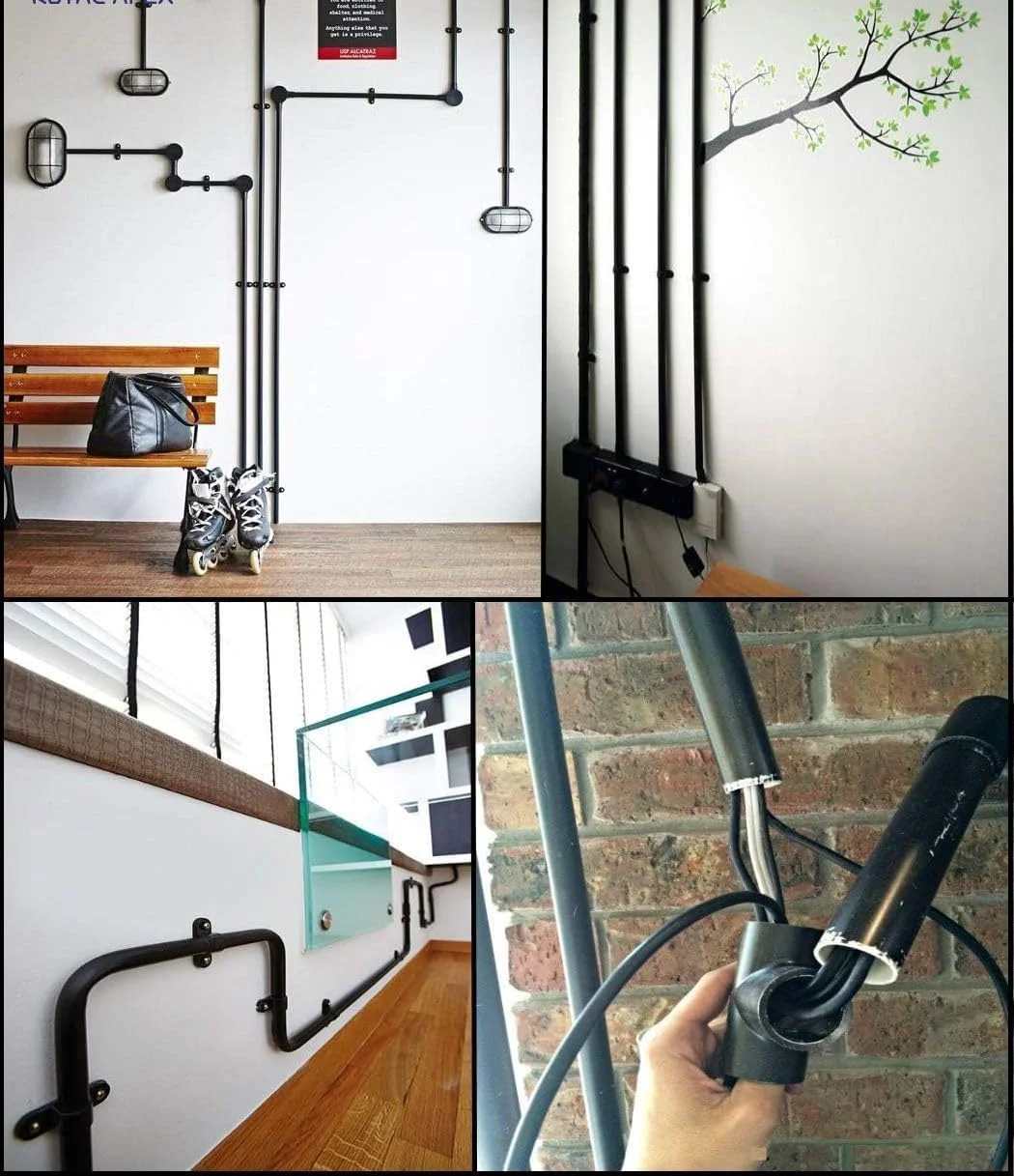 لوله و اتصالات پی وی سی NJM برای سیم کشی و کابل کشی برق داخلی و خارجی (بسته 10 تایی + 1 عدد رایگان) (25 میلی متر، کوپلر) لوله و اتصالات پی وی سی NJM برای سیم کشی و کابل کشی برق داخلی و خارجی (بسته 10 تایی + 1 عدد رایگان) (25 میلی متر، کوپلر)