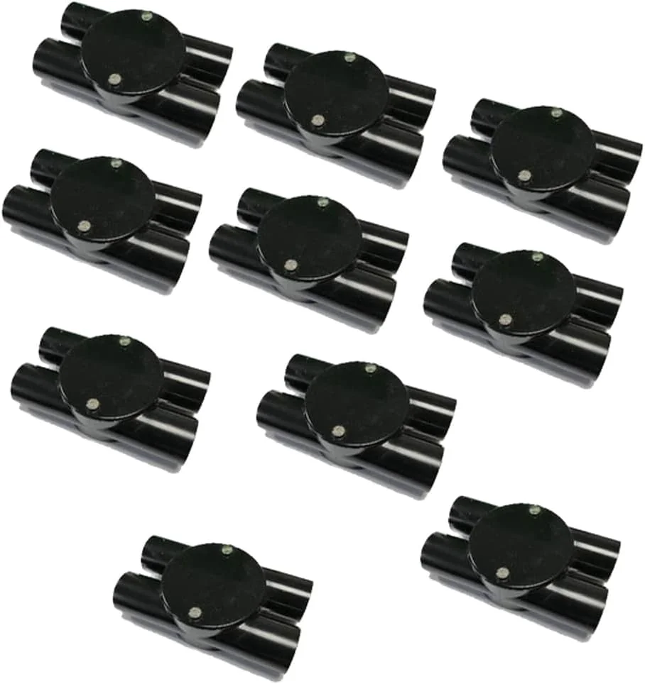 لوله و اتصالات پی وی سی برق برای سیم کشی و کابل کشی داخلی و خارجی، بسته 10 عددی 25 میلی متری، Junction-H-Way لوله و اتصالات پی وی سی برق برای سیم کشی و کابل کشی داخلی و خارجی، بسته 10 عددی 25 میلی متری، Junction-H-Way