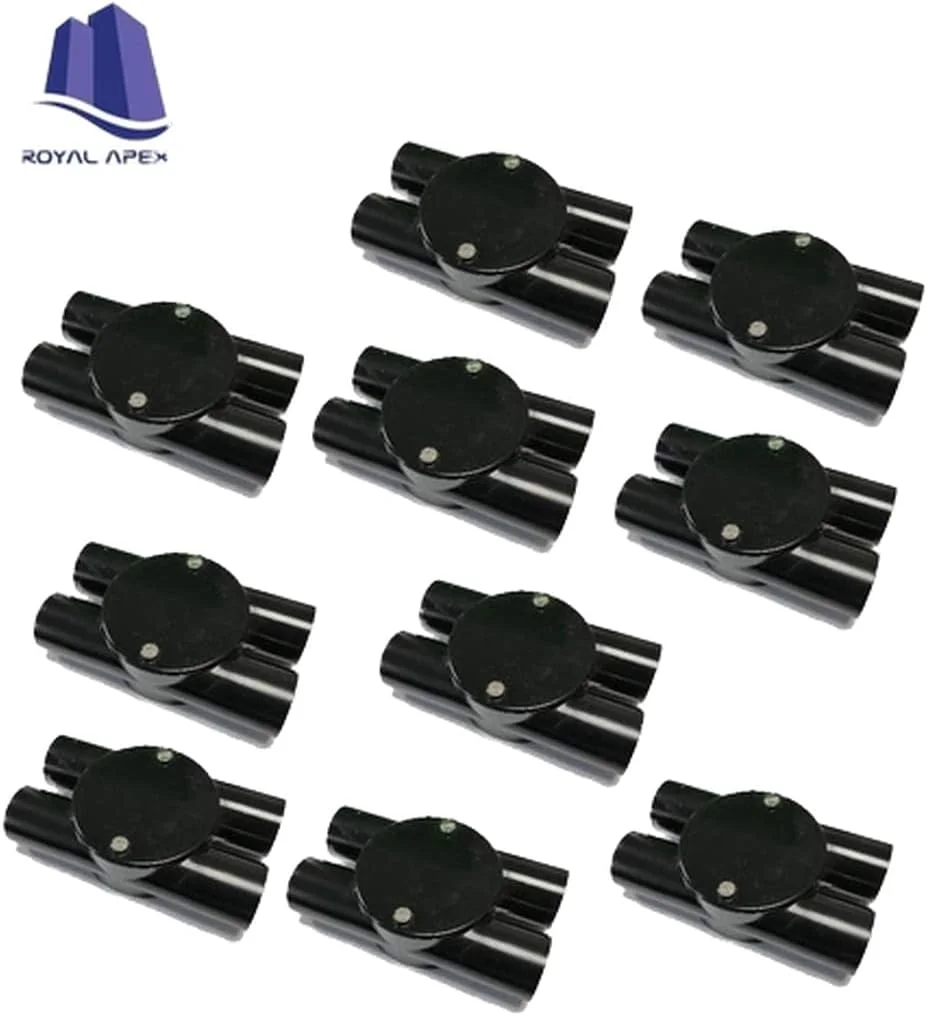 لوله و اتصالات پی وی سی برق برای سیم کشی و کابل کشی داخلی و خارجی، بسته 10 عددی 25 میلی متری، Junction-H-Way لوله و اتصالات پی وی سی برق برای سیم کشی و کابل کشی داخلی و خارجی، بسته 10 عددی 25 میلی متری، Junction-H-Way