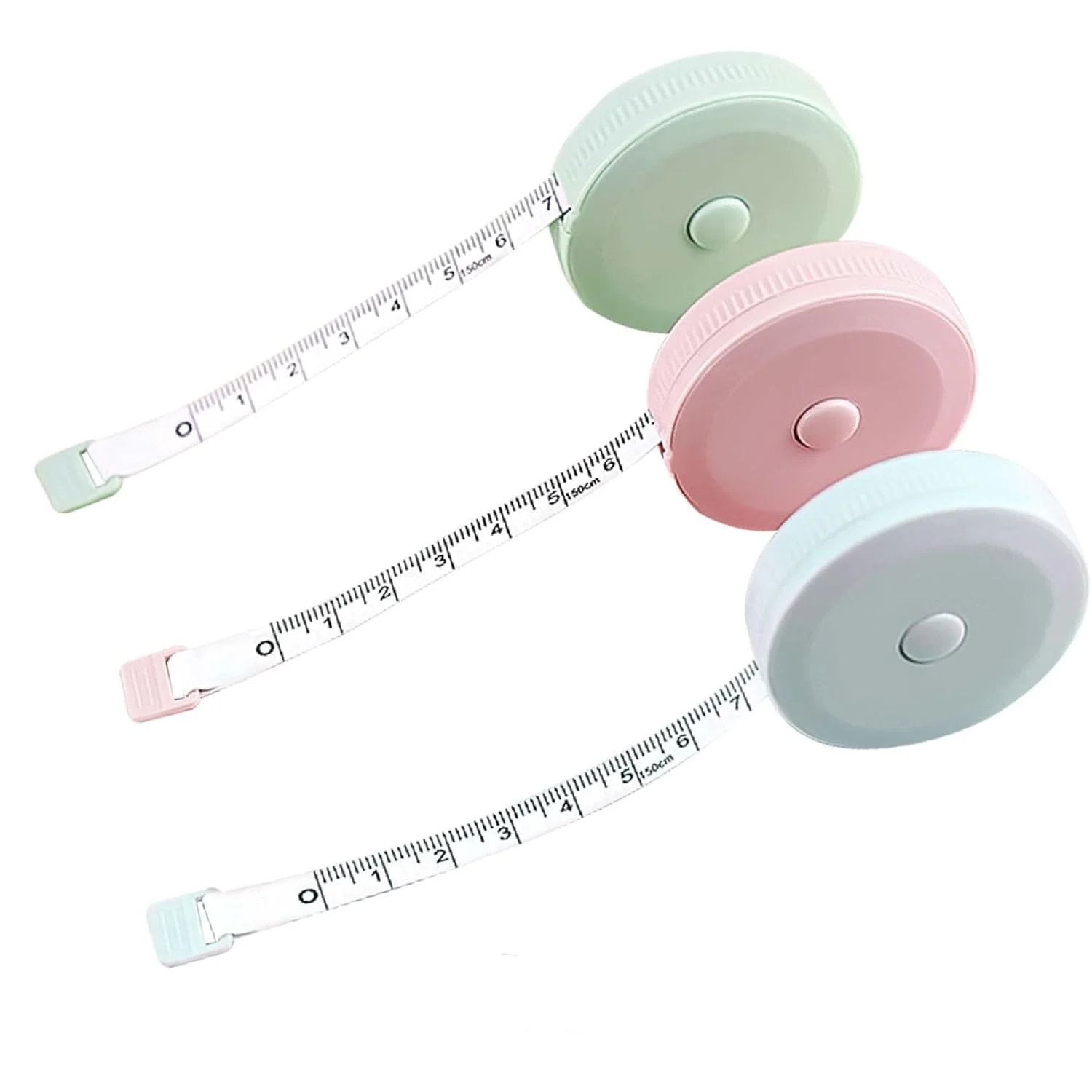 متر نواری، متر خیاطی برای پارچه، خیاطی، پارچه، صنایع دستی، اندازه گیری کاهش وزن، جمع شونده 1.5 متری 60 اینچی، دکمه فشاری کوچک دو طرفه، لوازم جانبی قلاب بافی (بسته 3 عددی) متر نواری، متر خیاطی برای پارچه، خیاطی، پارچه، صنایع دستی، اندازه گیری کاهش وزن، جمع شونده 1.5 متری 60 اینچی، دکمه فشاری کوچک دو طرفه، لوازم جانبی قلاب بافی (بسته 3 عددی)