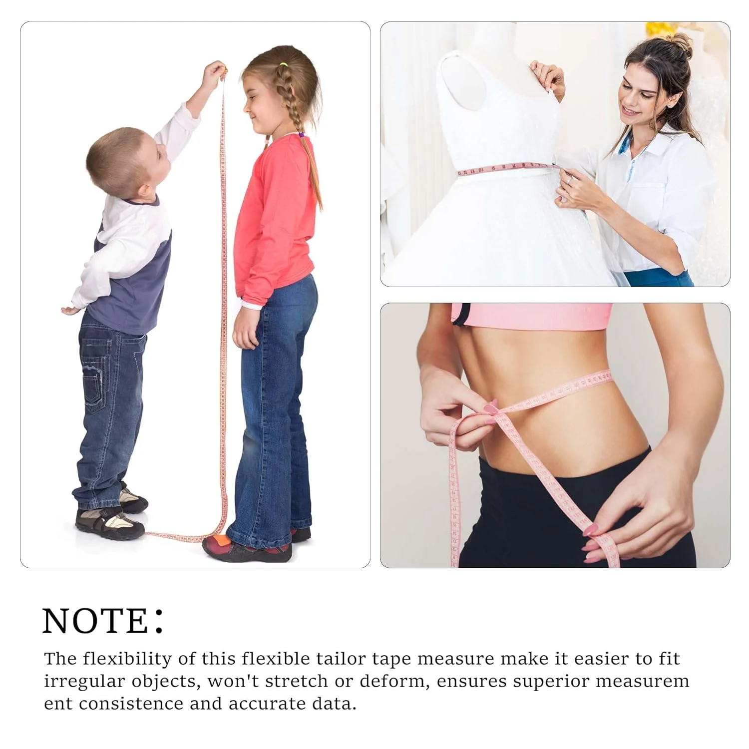 متر نواری، متر خیاطی برای پارچه، خیاطی، پارچه، صنایع دستی، اندازه گیری کاهش وزن، جمع شونده 1.5 متری 60 اینچی، دکمه فشاری کوچک دو طرفه، لوازم جانبی قلاب بافی (بسته 3 عددی) متر نواری، متر خیاطی برای پارچه، خیاطی، پارچه، صنایع دستی، اندازه گیری کاهش وزن، جمع شونده 1.5 متری 60 اینچی، دکمه فشاری کوچک دو طرفه، لوازم جانبی قلاب بافی (بسته 3 عددی)