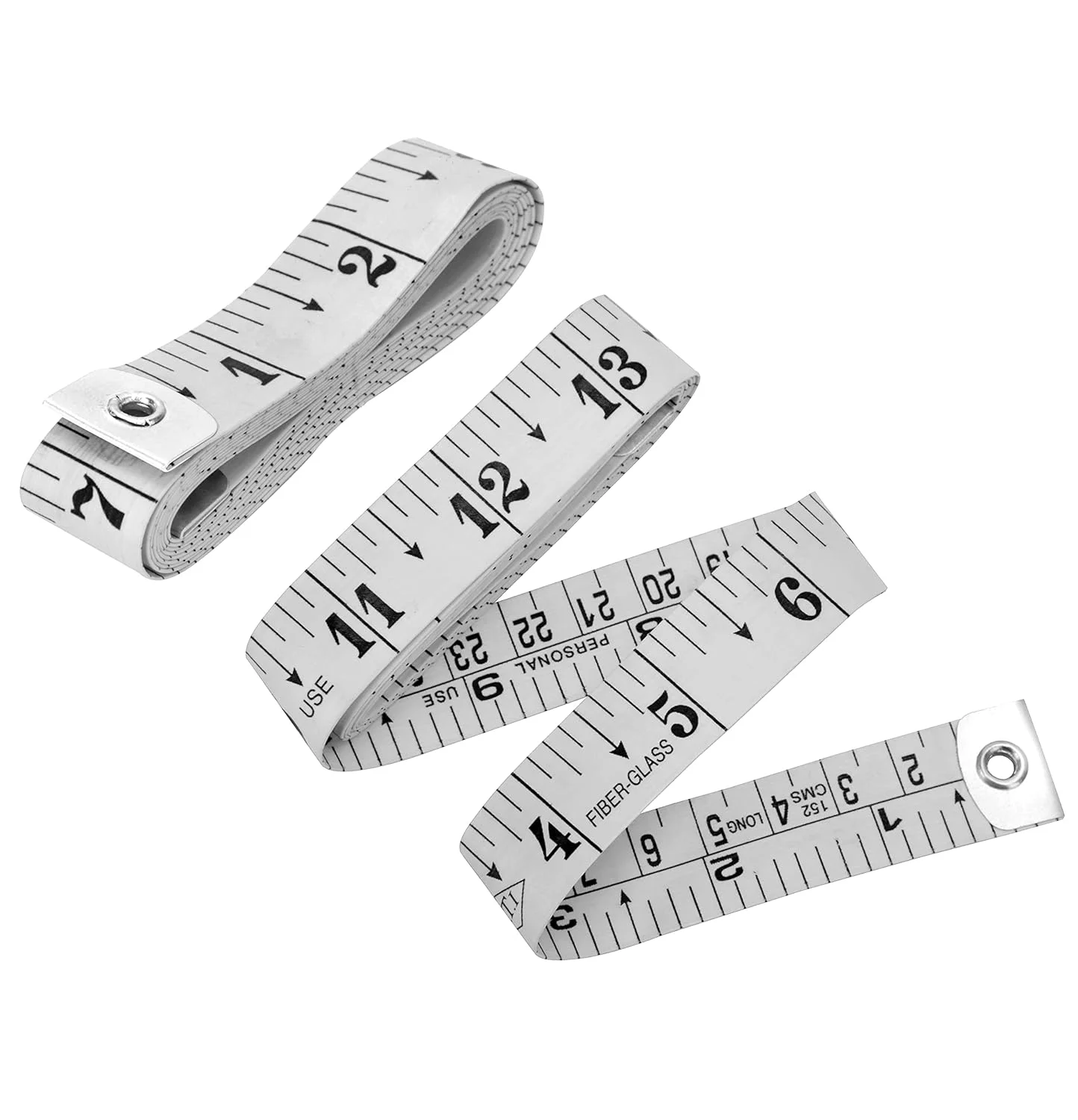 بسته 2 عددی متر خیاطی پارچه ای سفید، متر اندازه گیری بدن | متر نرم برای خیاطی پارچه و کاهش وزن، اندازه گیری پزشکی بدن، پرستاری، صنایع دستی 60 اینچ، 150 سانتی متر بسته 2 عددی متر خیاطی پارچه ای سفید، متر اندازه گیری بدن | متر نرم برای خیاطی پارچه و کاهش وزن، اندازه گیری پزشکی بدن، پرستاری، صنایع دستی 60 اینچ، 150 سانتی متر