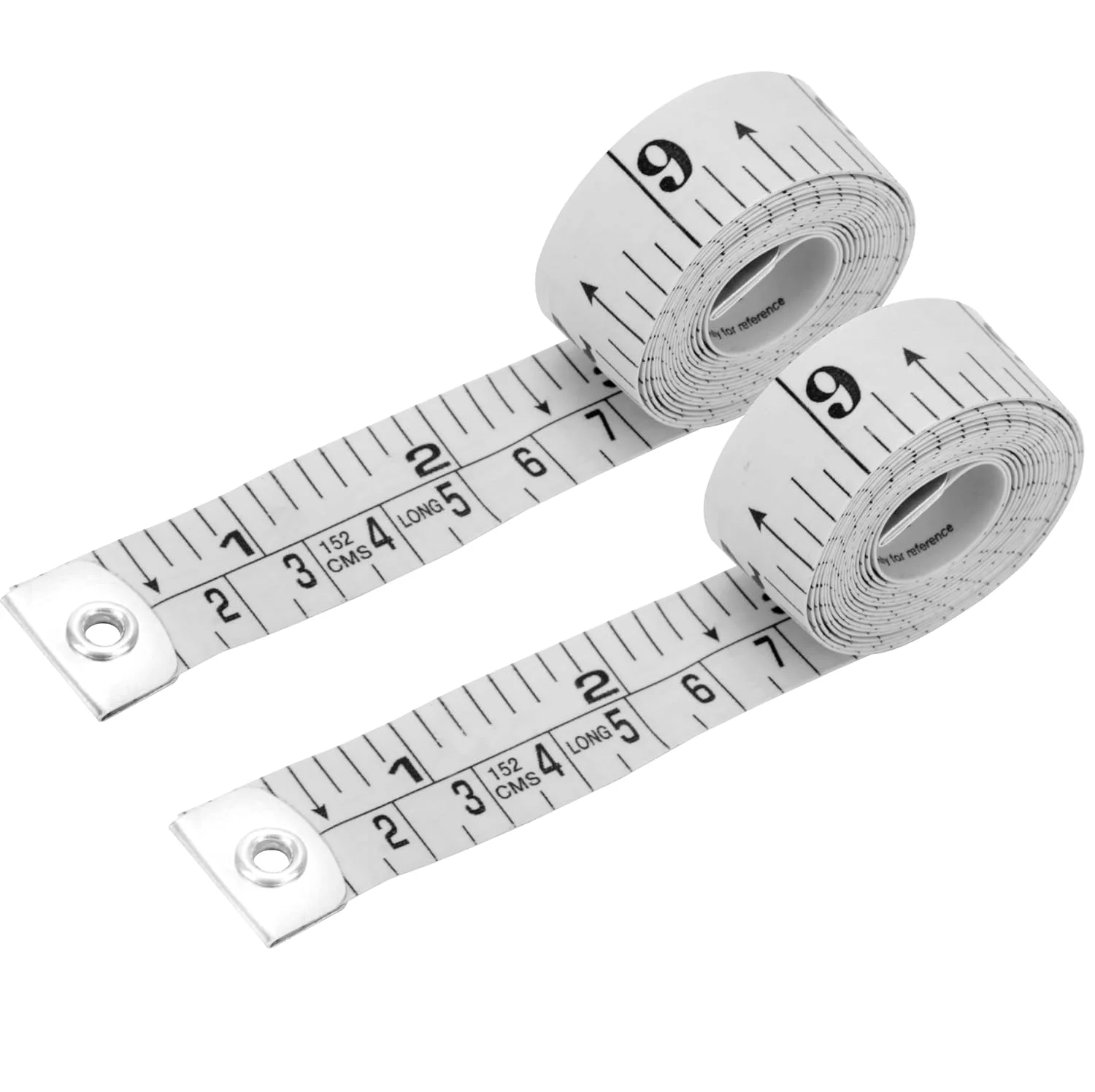 بسته 2 عددی متر خیاطی پارچه ای سفید، متر اندازه گیری بدن | متر نرم برای خیاطی پارچه و کاهش وزن، اندازه گیری پزشکی بدن، پرستاری، صنایع دستی 60 اینچ، 150 سانتی متر بسته 2 عددی متر خیاطی پارچه ای سفید، متر اندازه گیری بدن | متر نرم برای خیاطی پارچه و کاهش وزن، اندازه گیری پزشکی بدن، پرستاری، صنایع دستی 60 اینچ، 150 سانتی متر