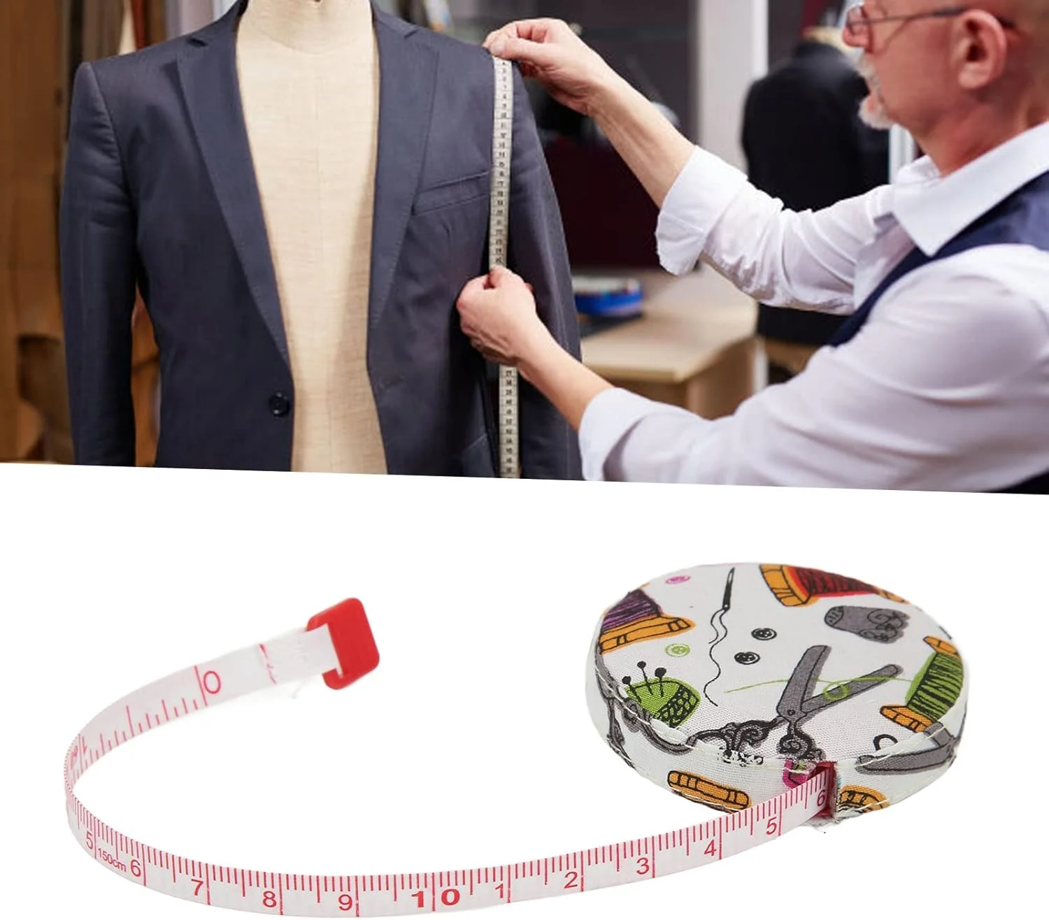 متر خیاطی، متر اندازه گیری بدن، متر پارچه ای خیاطی، متر دو طرفه جمع شونده برای خیاطی، پارچه، اندازه گیری خیاطی متر خیاطی، متر اندازه گیری بدن، متر پارچه ای خیاطی، متر دو طرفه جمع شونده برای خیاطی، پارچه، اندازه گیری خیاطی