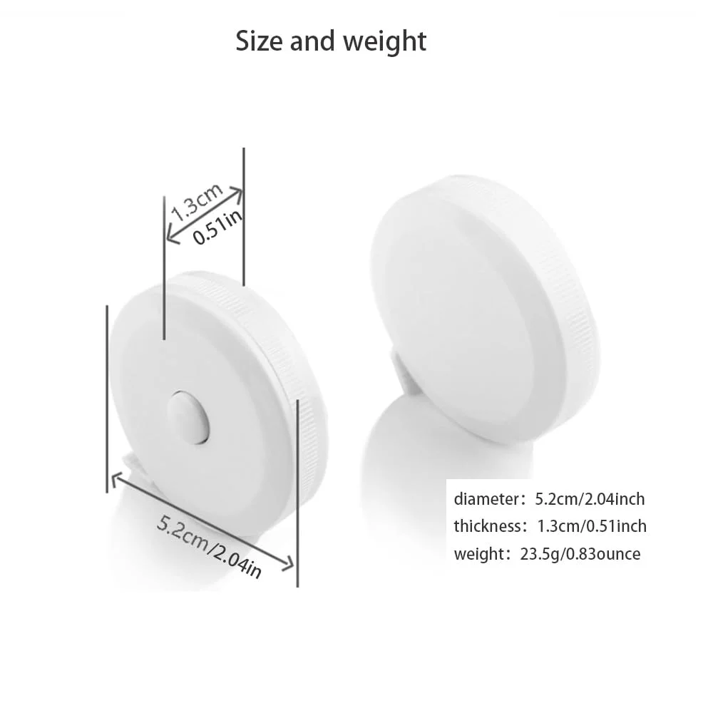 2 عدد متر نواری، متر اندازه گیری برای پارچه بدن، خیاطی، پارچه، بافندگی، وینیل، اندازه گیری صنایع دستی خانگی، 60 اینچی، نرم، جمع شونده، مشکی، خط کش های دو مقیاسی برای کاهش وزن بدن (2) 2 عدد متر نواری، متر اندازه گیری برای پارچه بدن، خیاطی، پارچه، بافندگی، وینیل، اندازه گیری صنایع دستی خانگی، 60 اینچی، نرم، جمع شونده، مشکی، خط کش های دو مقیاسی برای کاهش وزن بدن (2)
