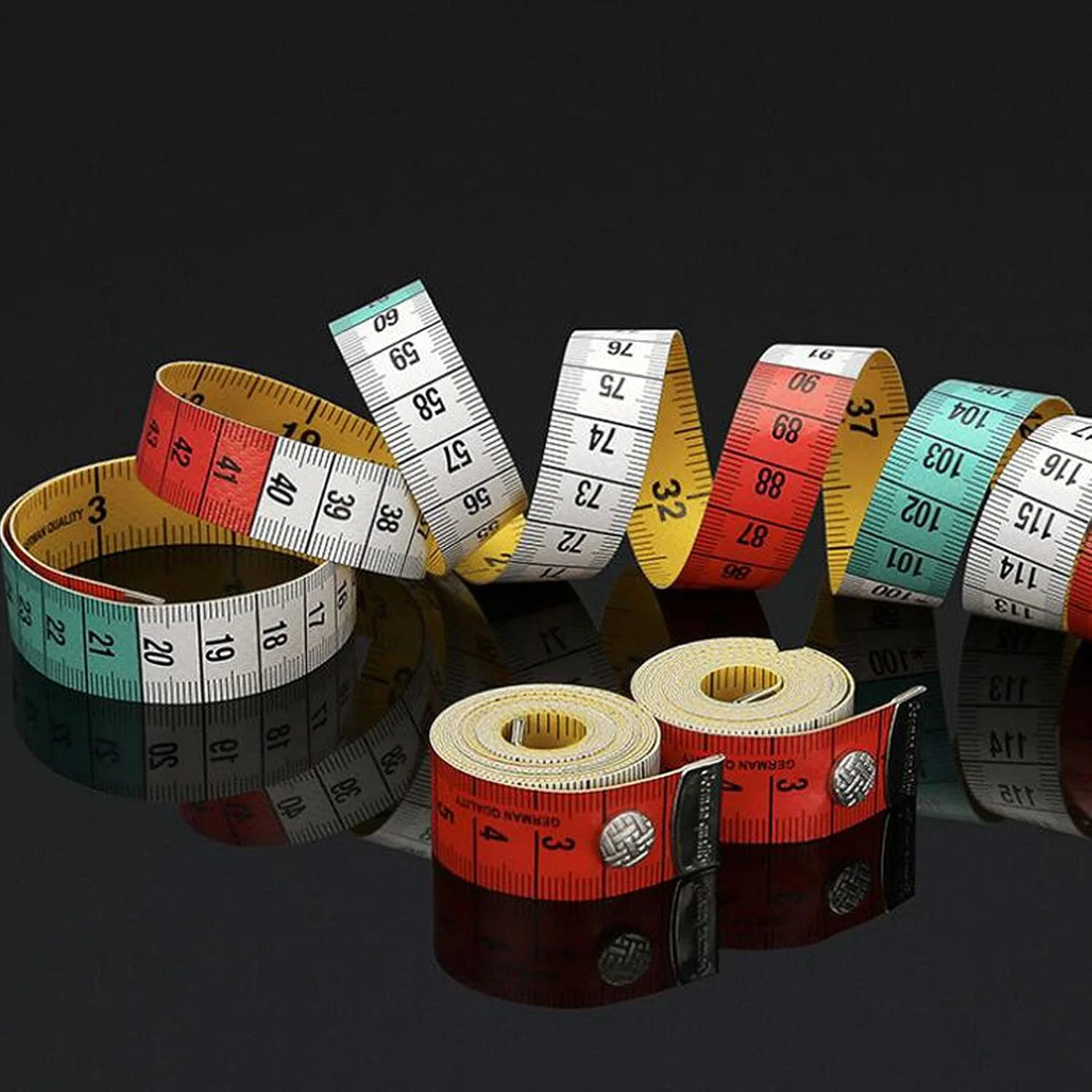 متر خیاطی نرم، خط کش خیاطی انعطاف پذیر، طول 150 سانتی متر، عرض 1.8 سانتی متر، خط کش سگک مخفی دو مقیاسی برای خیاطی پارچه، خیاط و بافندگی متر خیاطی نرم، خط کش خیاطی انعطاف پذیر، طول 150 سانتی متر، عرض 1.8 سانتی متر، خط کش سگک مخفی دو مقیاسی برای خیاطی پارچه، خیاط و بافندگی