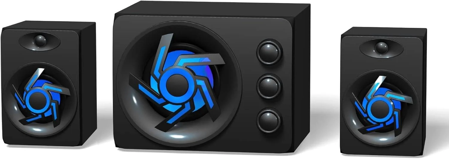 اسپیکر کامپیوتر USB با ساب ووفر، اسپیکر لپ تاپ با نور پس زمینه RGB پویا، اسپیکر سیمی AUX 3.5 میلی متری، اسپیکر ماهواره ای دوتایی 3 واتی، برای رایانه های شخصی، لپ تاپ ها، تلفن همراه، مانیتور، تبلت ها، MP3 (مشکی جدید) اسپیکر کامپیوتر USB با ساب ووفر، اسپیکر لپ تاپ با نور پس زمینه RGB پویا، اسپیکر سیمی AUX 3.5 میلی متری، اسپیکر ماهواره ای دوتایی 3 واتی، برای رایانه های شخصی، لپ تاپ ها، تلفن همراه، مانیتور، تبلت ها، MP3 (مشکی جدید)