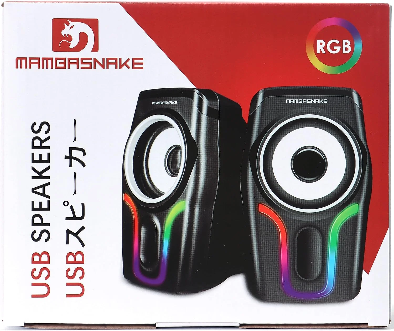 اسپیکر کامپیوتر، اسپیکرهای USB 2.0 استریو با کنترل صدا، دارای 6 جلوه نور پس زمینه RGB LED، اسپیکرهای گیمینگ مینی قابل حمل سیمی با 3.5 میلی متر برای کامپیوتر رومیزی/رایانه شخصی/لپ تاپ (سفید) اسپیکر کامپیوتر، اسپیکرهای USB 2.0 استریو با کنترل صدا، دارای 6 جلوه نور پس زمینه RGB LED، اسپیکرهای گیمینگ مینی قابل حمل سیمی با 3.5 میلی متر برای کامپیوتر رومیزی/رایانه شخصی/لپ تاپ (سفید)