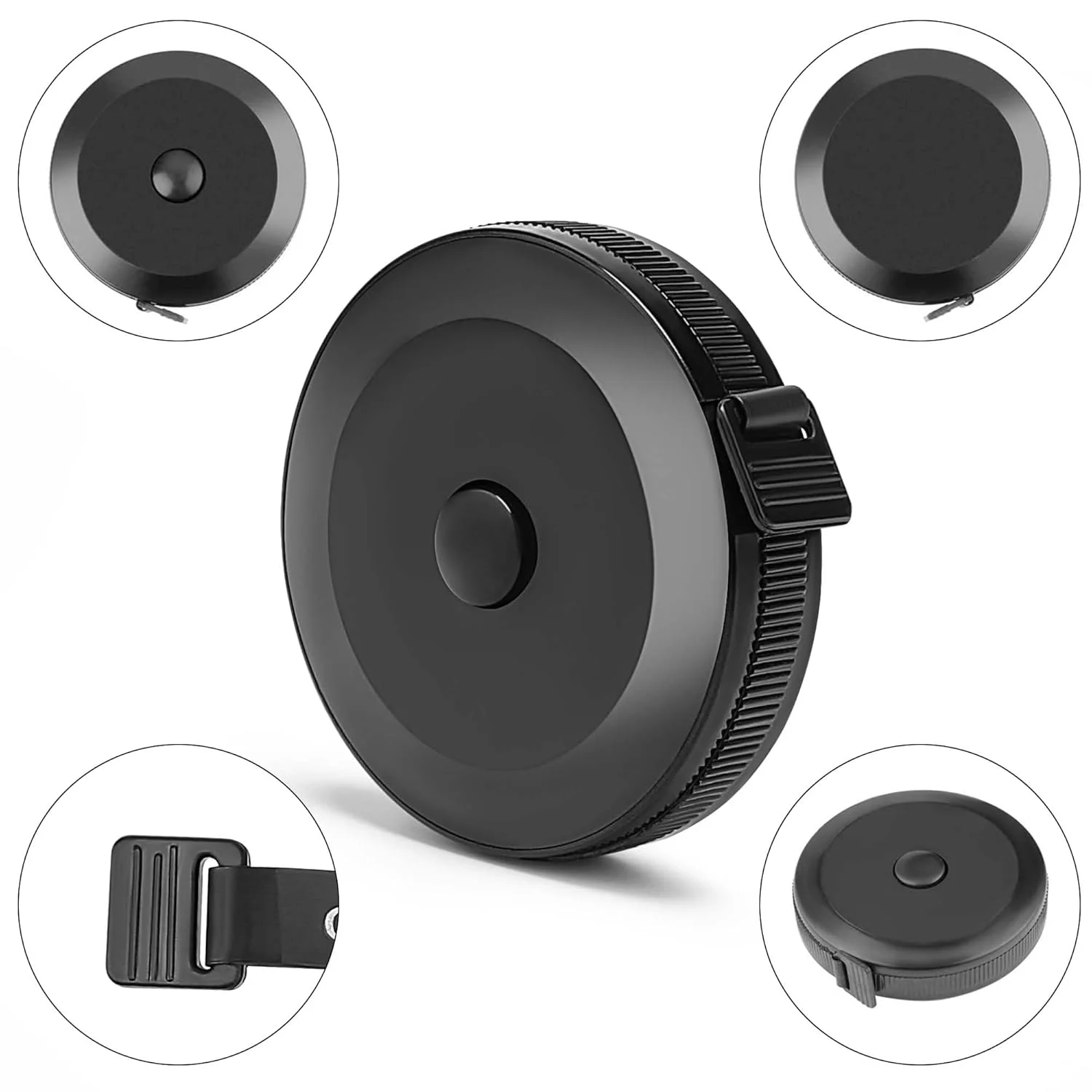 متر خیاطی Maine، متر اندازه گیری بدن 150 سانتی متری با مقیاس دوگانه، خط کش انعطاف پذیر خیاطی برای اندازه گیری وزن، خیاطی، صنایع دستی، نوار اندازه گیری بدن وینیل (مشکی) متر خیاطی Maine، متر اندازه گیری بدن 150 سانتی متری با مقیاس دوگانه، خط کش انعطاف پذیر خیاطی برای اندازه گیری وزن، خیاطی، صنایع دستی، نوار اندازه گیری بدن وینیل (مشکی)