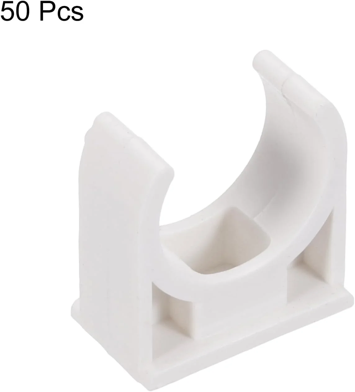 sourcing map 50 عدد بست لوله PVC نوع U، گیره اتصالات لوله، اتصالات داخلی 16 میلی متر سفید، اتصال سریع برای شلنگ، لوله برق، لوازم منزل sourcing map 50 عدد بست لوله PVC نوع U، گیره اتصالات لوله، اتصالات داخلی 16 میلی متر سفید، اتصال سریع برای شلنگ، لوله برق، لوازم منزل