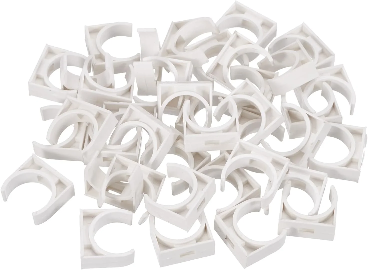 گیره بست لوله پی وی سی نوع U سورسینگ مپ، 50 عدد، اتصالات گیره ای، قطر داخلی 25 میلی متر، سفید، اتصال سریع برای شلنگ، لوله برق، لوازم منزل گیره بست لوله پی وی سی نوع U سورسینگ مپ، 50 عدد، اتصالات گیره ای، قطر داخلی 25 میلی متر، سفید، اتصال سریع برای شلنگ، لوله برق، لوازم منزل