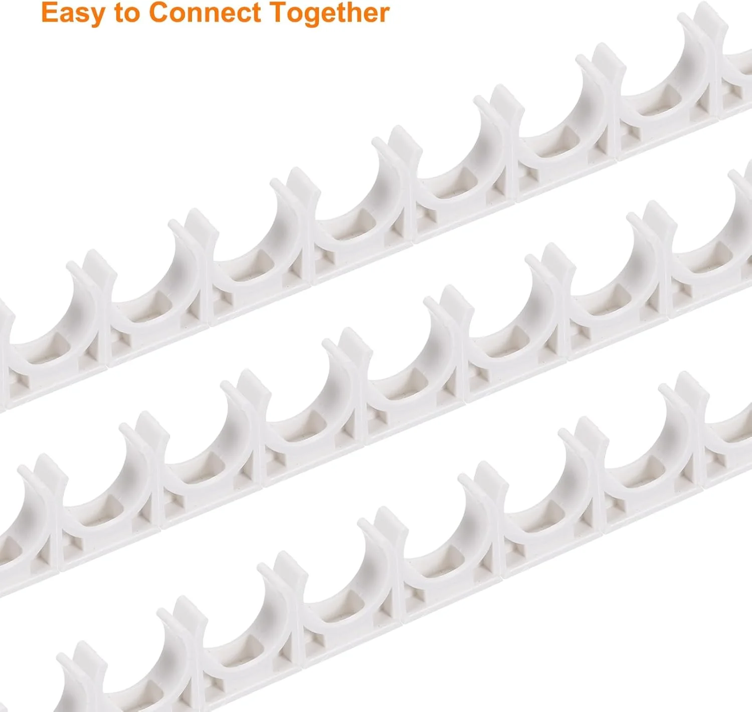 گیره بست لوله پی وی سی نوع U سورسینگ مپ، 50 عدد، اتصالات گیره ای، قطر داخلی 25 میلی متر، سفید، اتصال سریع برای شلنگ، لوله برق، لوازم منزل گیره بست لوله پی وی سی نوع U سورسینگ مپ، 50 عدد، اتصالات گیره ای، قطر داخلی 25 میلی متر، سفید، اتصال سریع برای شلنگ، لوله برق، لوازم منزل