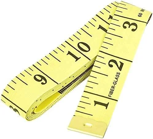 متر خیاطی/اندازه گیری پارچه/اشیاء/بدن LJL Traders (1.50 متر/150 سانتی متر) - 1 عدد متر خیاطی/اندازه گیری پارچه/اشیاء/بدن LJL Traders (1.50 متر/150 سانتی متر) - 1 عدد