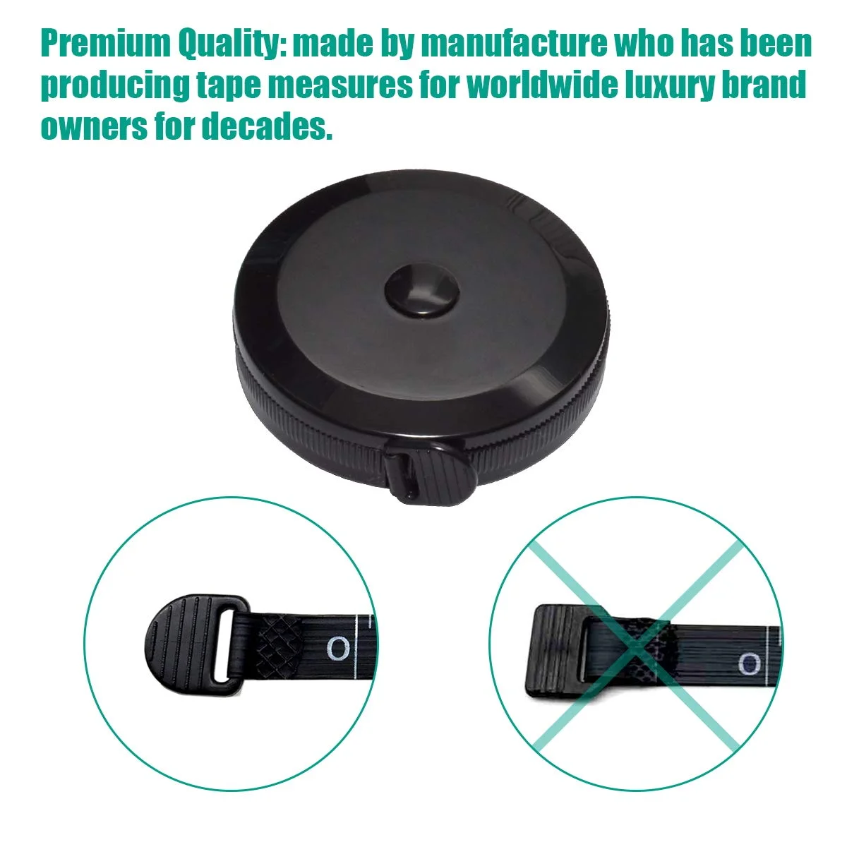 متر خیاطی LiteTour برای اندازه گیری بدن، دو طرفه، جمع شونده، مناسب خیاطی و لباس متر خیاطی LiteTour برای اندازه گیری بدن، دو طرفه، جمع شونده، مناسب خیاطی و لباس