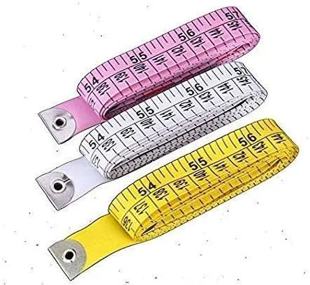 متر خیاطی/اندازه گیری پارچه/اشیاء/بدن LJL Traders (1.50 متر/150 سانتی متر) - 1 عدد متر خیاطی/اندازه گیری پارچه/اشیاء/بدن LJL Traders (1.50 متر/150 سانتی متر) - 1 عدد