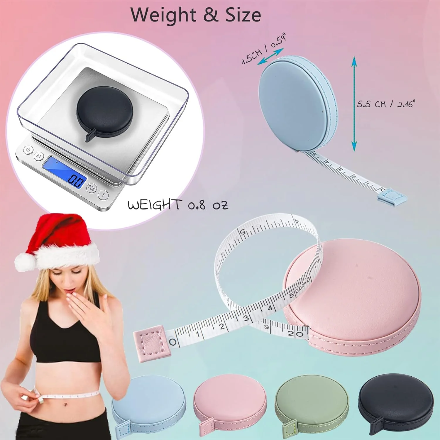 متر خیاطی ال ال لیانگ لی، بسته 4 عددی، متر نرم برای اندازه گیری بدن، کمر، خیاطی، صنایع دستی، پارچه، متر دیجیتال ممتاز جیبی، ابزار اندازه گیری دو طرفه، متر اندازه گیری بدن متر خیاطی ال ال لیانگ لی، بسته 4 عددی، متر نرم برای اندازه گیری بدن، کمر، خیاطی، صنایع دستی، پارچه، متر دیجیتال ممتاز جیبی، ابزار اندازه گیری دو طرفه، متر اندازه گیری بدن