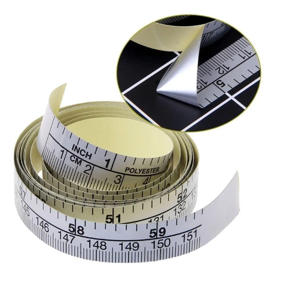 متر نواری دو مقیاسی Leadigol - 1.5 متری/60 اینچی، متر نواری نرم 152 سانتی متری، متر کارگاهی با پشت چسب دار، مقیاس های دوگانه دقیق استاندارد و متریک متر نواری دو مقیاسی Leadigol - 1.5 متری/60 اینچی، متر نواری نرم 152 سانتی متری، متر کارگاهی با پشت چسب دار، مقیاس های دوگانه دقیق استاندارد و متریک