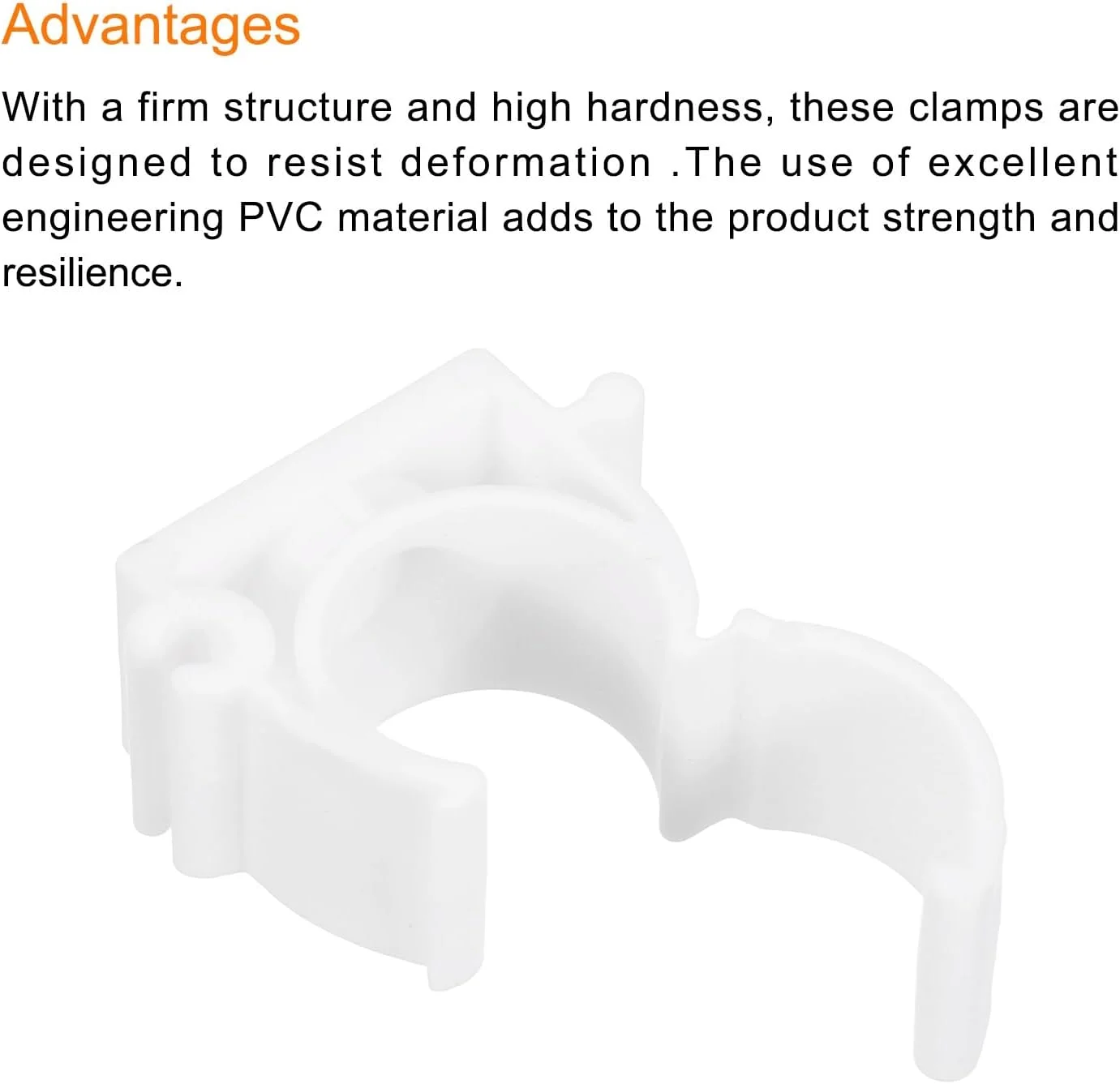 گیره بست لوله PPR نوع U سورسینگ مپ، 40 عدد، اتصالات گیره ای، قطر داخلی 20 میلی متر، سفید، اتصال سریع، مناسب برای شیلنگ، لوله برق، لوازم منزل، تفنگ میخکوب، سوراخکاری گیره بست لوله PPR نوع U سورسینگ مپ، 40 عدد، اتصالات گیره ای، قطر داخلی 20 میلی متر، سفید، اتصال سریع، مناسب برای شیلنگ، لوله برق، لوازم منزل، تفنگ میخکوب، سوراخکاری