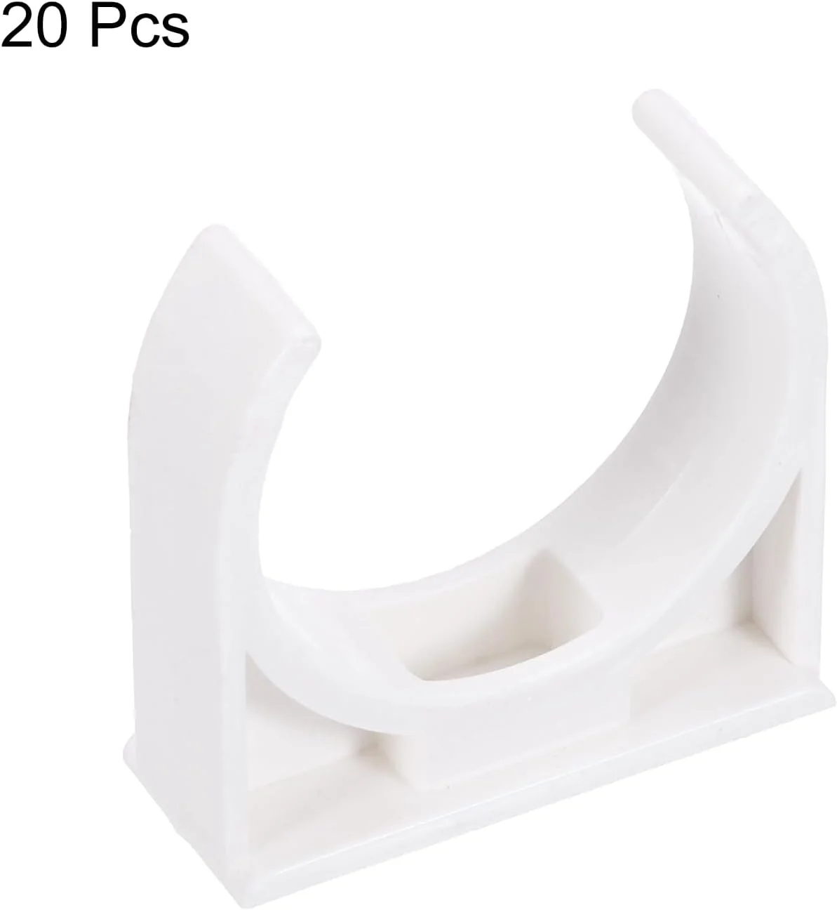 sourcing map 20 عدد بست لوله PVC نوع U گیره اتصالات لوله اتصال داخلی 32 میلی متر سفید اتصال سریع برای شلنگ لوله برق لوازم منزل sourcing map 20 عدد بست لوله PVC نوع U گیره اتصالات لوله اتصال داخلی 32 میلی متر سفید اتصال سریع برای شلنگ لوله برق لوازم منزل