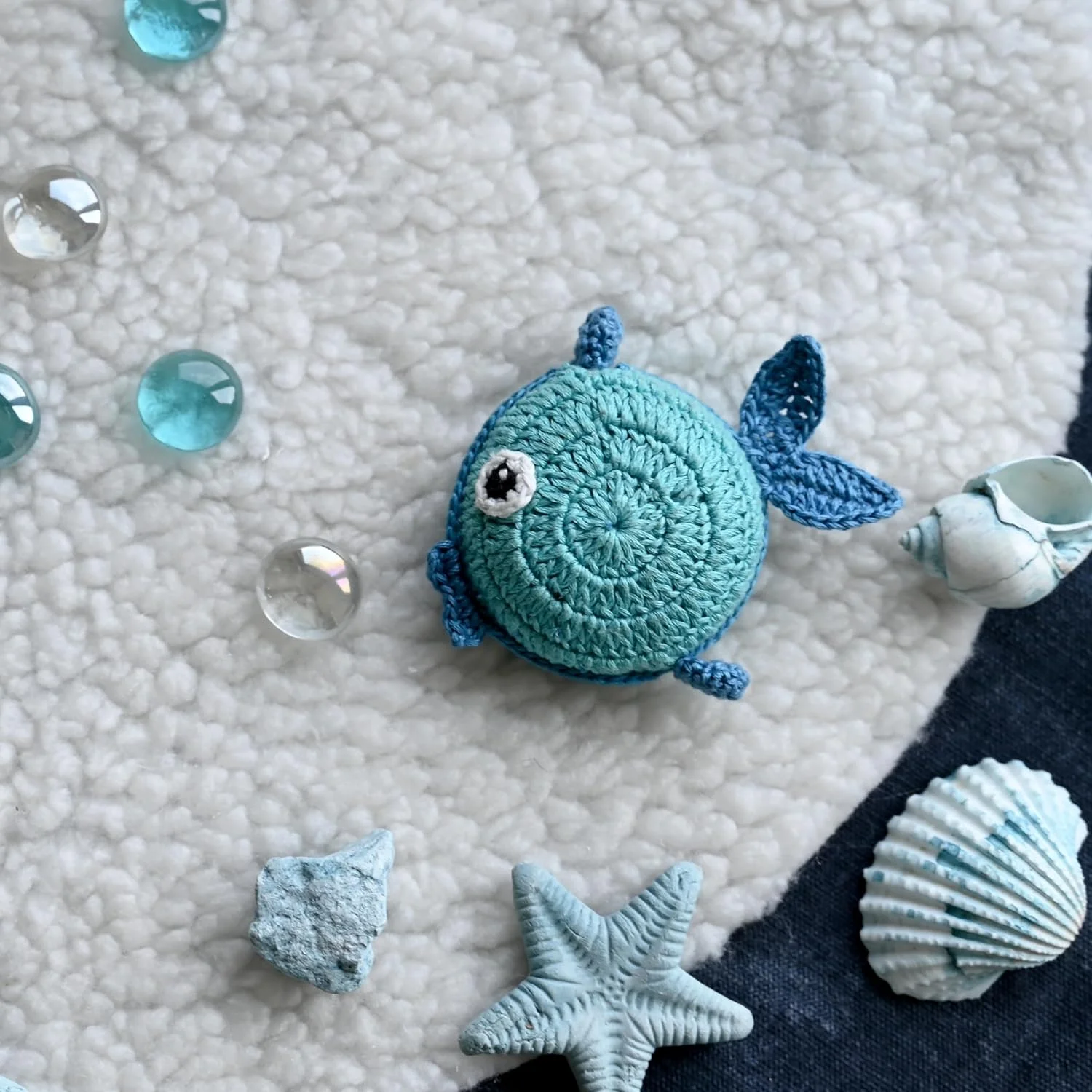 متر خیاطی Lantern Moon، آبی، تک سایز